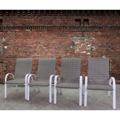 Fauteuil de terrasse empilable