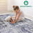 Stain 5X7 Grey Area Rug - Non-Shedding, For A Beautiful Bedroom And Entryway , Make Your Living Stylish-1772300761