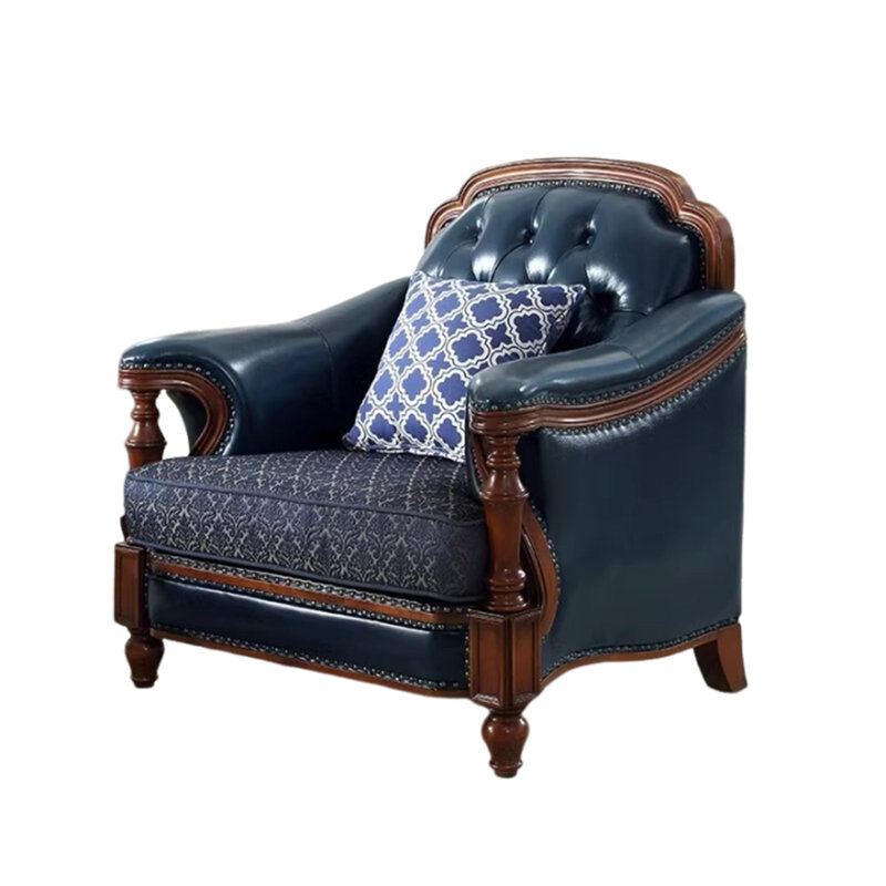 Chaise en bois massif American de 40,9 de largeur