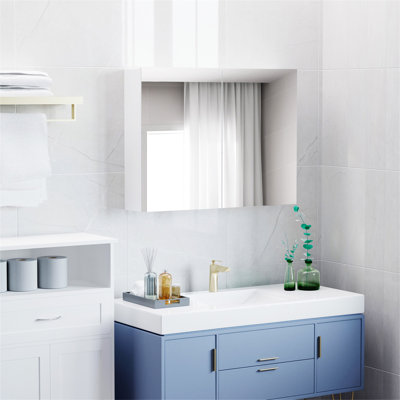 Miroir de salle de bain mural HOMcom