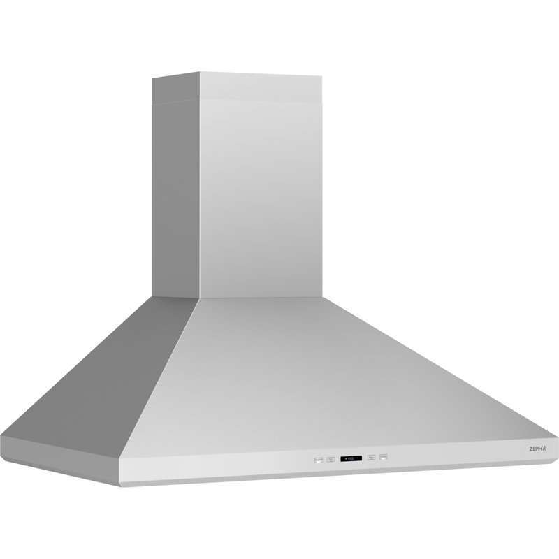 Core Zephyr Siena 36 In. 650 CFM Wall Mount Range Hood With LED Light In Stainless Steel