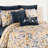 Natural Home Blue/Yellow/Grey/White Reversible Quilt Set-996899034