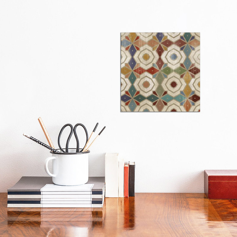 Gallactica Tile II - Wrapped Canvas Print, 30.48 cm H x 30.48 cm W