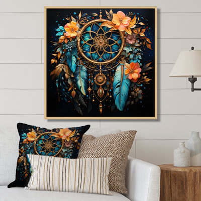 " Multicolor Dream Catcher Neotraditional Visions I "