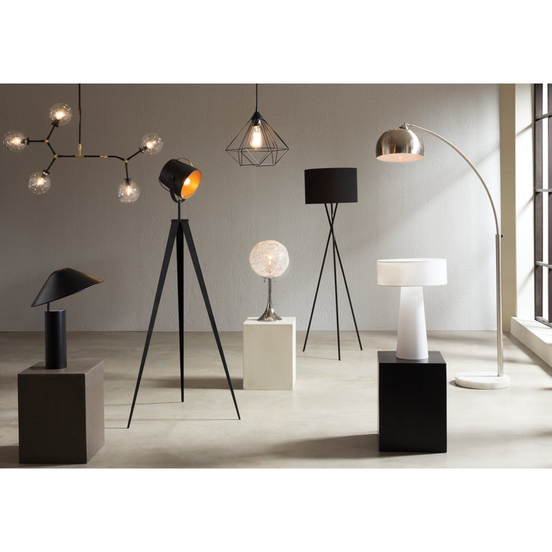 Chorio 1 - Light Matte Black Single Pendant, 72" H x 12.5" W x 12.5" D