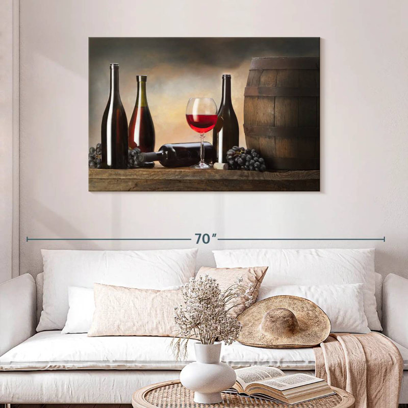 Yarlin Wine From The Cellar, 30" H x 45" W