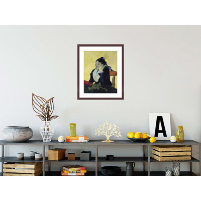 «L'Arlesienne» par Vincent van Gogh, impression giclée encadrée