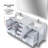 Jacques 72 in W x 22 in D Double Bath Vanity-37292151