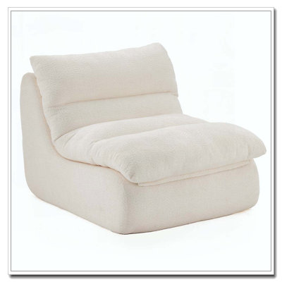 Fauteuil moderne avec assise moelleuse