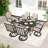 Whittlesey Rectangular Aluminum Dining Set with Cushions-408572175-408572174
