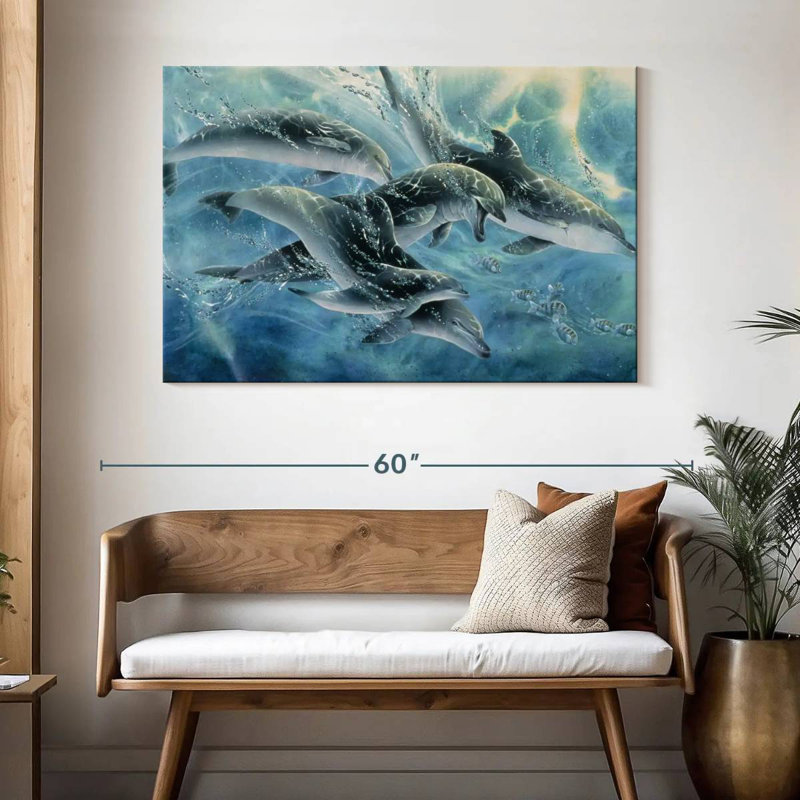 Playful Passage, 32" H x 48" W