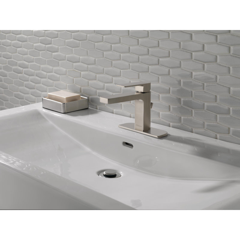 Xander Bathroom Faucet with Drain Assembly, Stainless