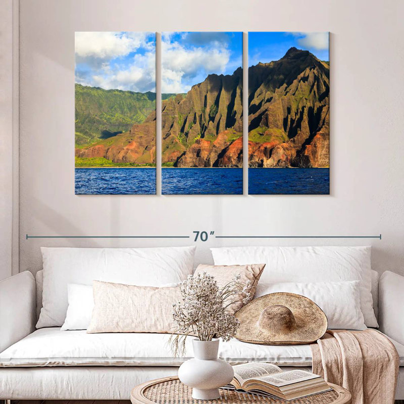 Gillard Na Pali Coast Mountains, H 32 po x l 50 po
