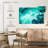 Avery Abstract Aquamarine Luxury