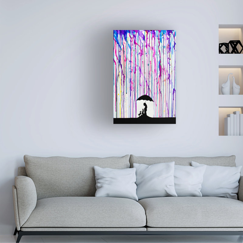 Art sur toile Marc Allante, H 19 po x l 12 po