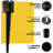 8 Pcs 36" Heavy Duty 4x4 Fence Post Anchor Ground Spike Metal Black Powder Coated