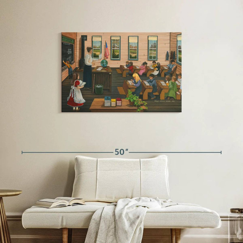Classroom, 24" H x 36" W