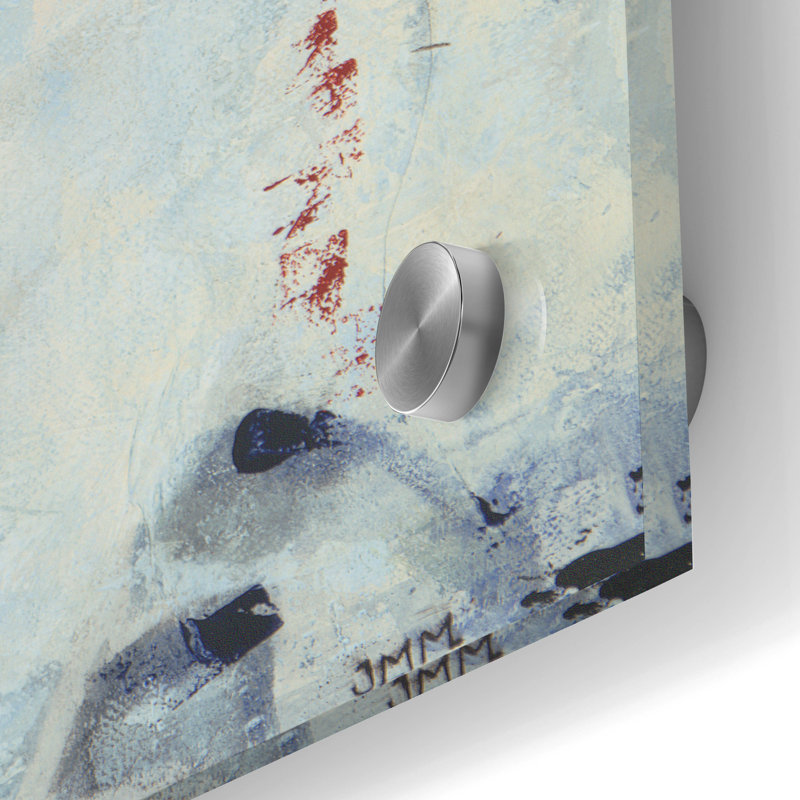 Art mural en verre Lark Manor ™ «Flowers No. 4» par Jodi Major, H 36 po x l 12 po