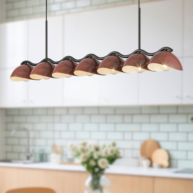 Atlas 42-In Linear Pendant, Black