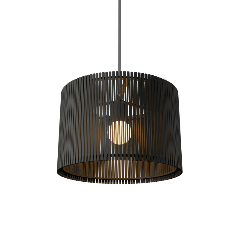 Living Hinges 1 - Light Pendant, Charcoal