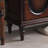 Black Upholstered Shoe Storage Bench