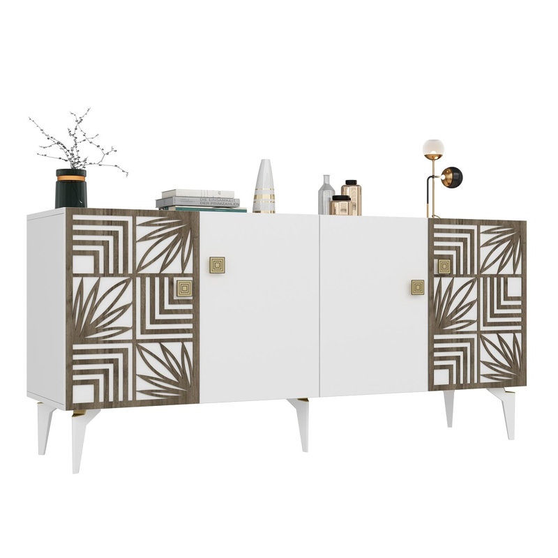 Olivia 150cm Console Table, White