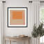 «Pastel Geometric 26» par Dina Dankers, impression sur bois encadrée