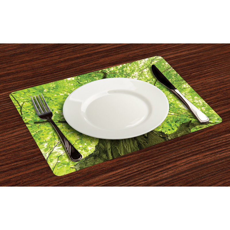 Polyester Animals/Nature Rectangle Placemat