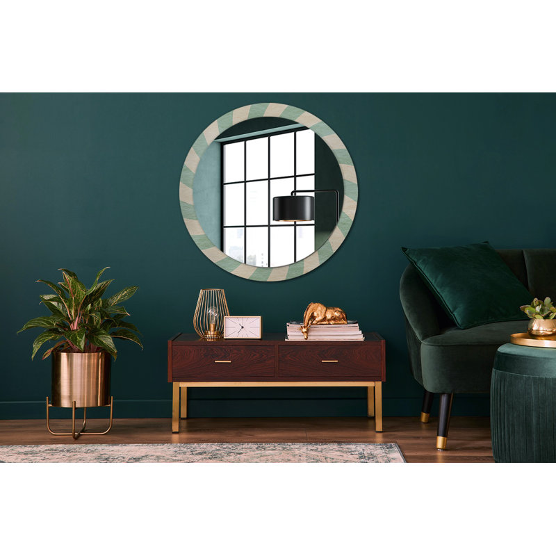 Huldar Glass Flat Wall Mirror