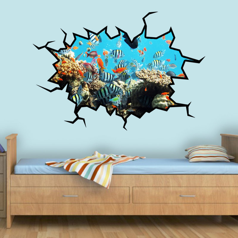 Wall Decal, 18" H x 22" W x 0.01" D
