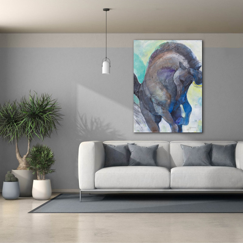Toile épique «Royal Splendor» par Albena Hristova, 40 po x 54 po