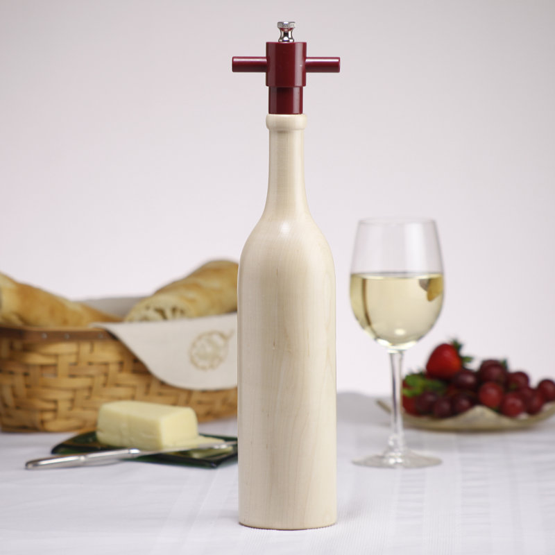 Moulin à poivre pour bouteilles de vin Chef Specialties, Naturel