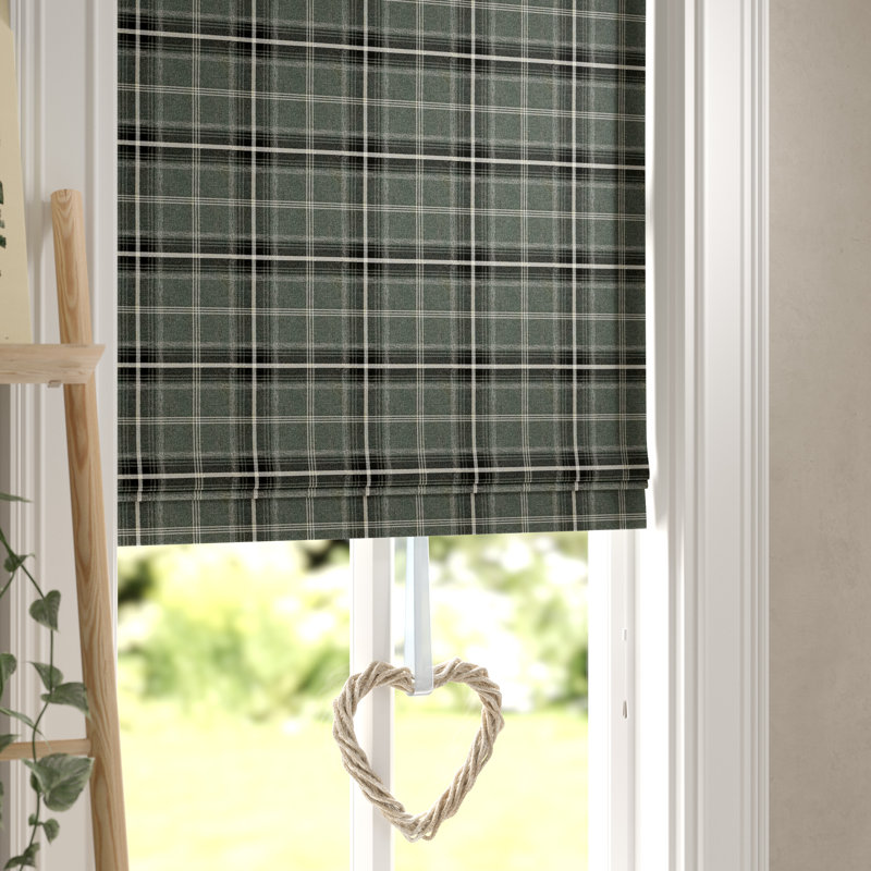 Belvidera  Blackout Roman Shade, 91cm W x 137cm L, Rust