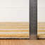 Silas Stripe Gold Hand Micro Hooked Wool Rug-849029840