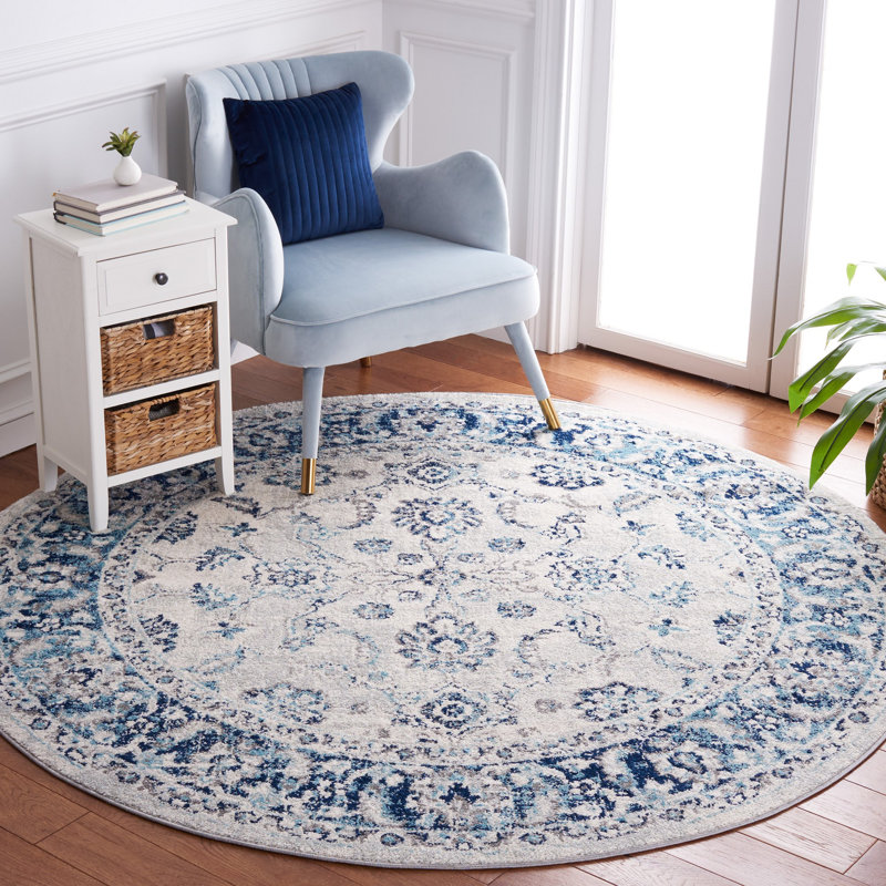 Absalom Performance Oriental Rug, Round 6'7"