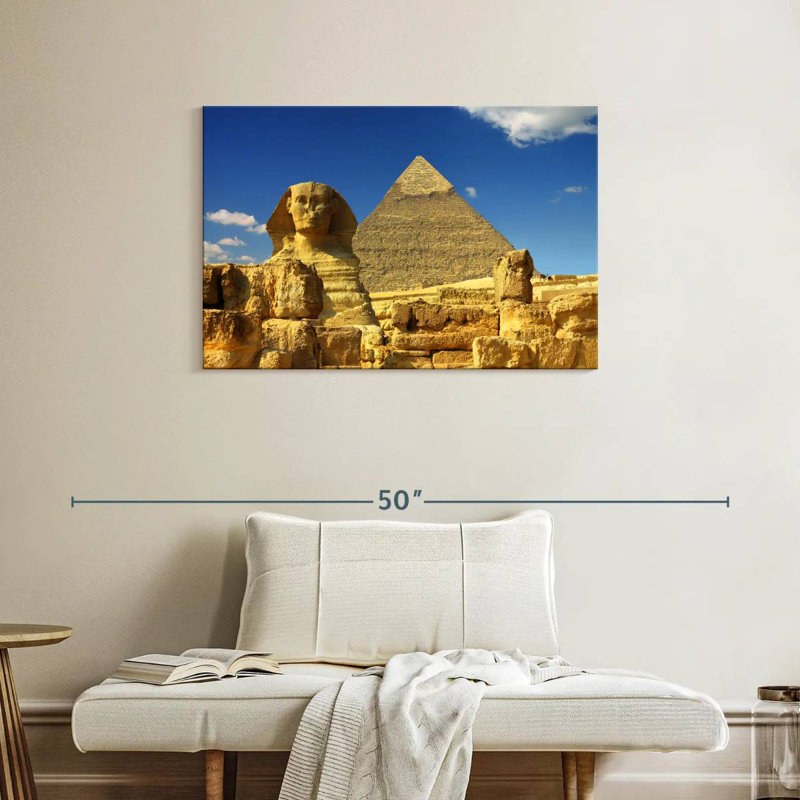 Adella Sphinx In Giza, 24" H x 36" W