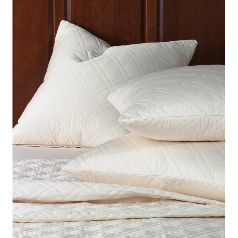 Coperta Cotton Pillow Sham, King, Ivory