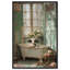 «Little Calf Bathroom Canvas Farmhouse» par Art Remedy-107444843-107444854