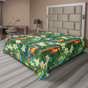 Moutarde, vert olive / floral