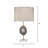 Agate Slice Metal Table Lamp