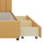 Full Size Upholstered Daybed With 2 Storage Drawers Sofa Bed Frame-1429264840