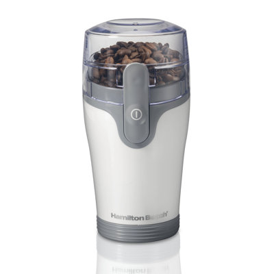 Hamilton Beach Fresh Grind Coffee and Spice Grinder White with Gray Accents