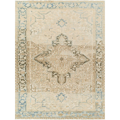Antique One Of A Kind One-of-a-Kind 7'4" X 9'11" Hand Knotted Area Rug
