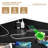 Unique Corner Bookshelf– Space-Saving Wooden Book Organizer With Charging Station, Modern Book Shelves For Bedroom-1255682591