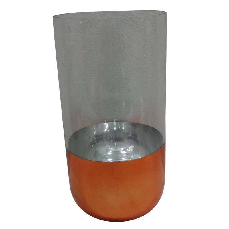 Abdulrehman Glass Table Vase, 10" H x 5" W x 5" D