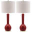 Ensemble de lampes de table 30,5 po Amoure-1688638175