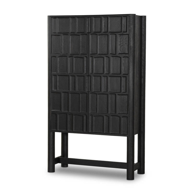 Ezri Cabinet-Black Oak, Black