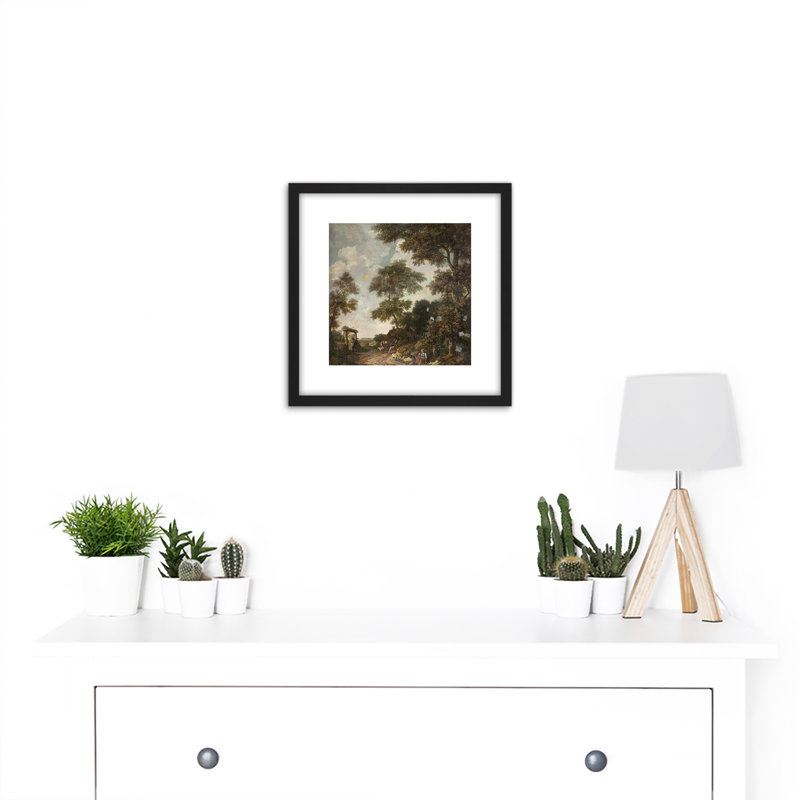 Jurriaan Andriessen Dutch Landscape by Jurriaan Andriessen - Single Picture Frame Painting