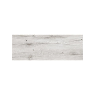 Bricolla 7.87" x 47.24" Porcelain Wood Look Wall & Floor Tile