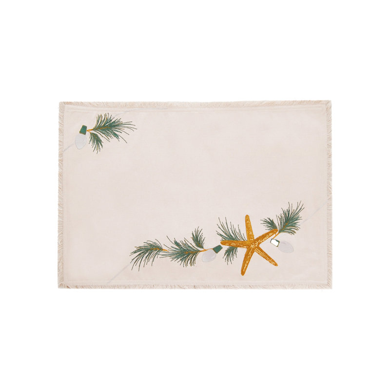 Ensemble de 4 napperons Starfish